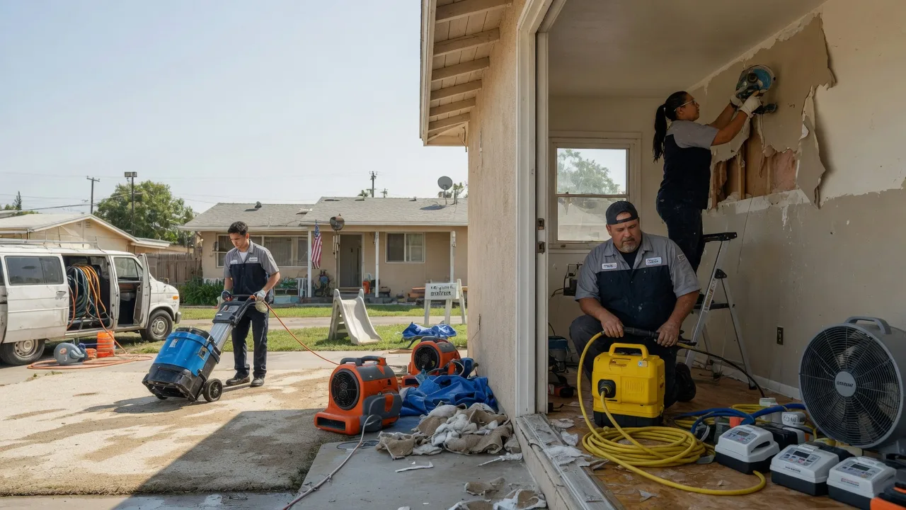 Water Damage Restoration in Eola, TX near me